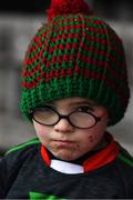 24 November 2019; Garrycastle supporter Stephen Gaffey, age six, and a son of number 6 John, before the AIB Leinster GAA Football Senior Club Championship Semi-Final match between Garrycastle and Ballyboden St Endas at TEG Cusack Park in Mullingar, Westmeath. Photo by Ray McManus/Sportsfile