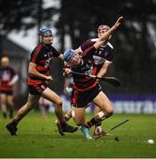 24 November 2019; Paddy Leavy of Ballygunner in action against Niall Kenny of Boris-Ileigh during the AIB Munster GAA Hurling Senior Club Championship Final match between Ballygunner and Borris-Ileigh at Páirc Ui Rinn in Cork. Photo by Eóin Noonan/Sportsfile