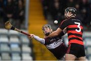 24 November 2019; Kevin Maher of Boris-Ileigh is tackled by Ian Kenny of Ballygunner during the AIB Munster GAA Hurling Senior Club Championship Final match between Ballygunner and Borris-Ileigh at Páirc Ui Rinn in Cork. Photo by Eóin Noonan/Sportsfile