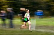 24 November 2019; Fionnuala McCormack of Kilcoole A.C., Co. Wicklow, on her way to winning the Senior Women event during the Irish Life Health National Senior, Junior & Juvenile Even Age Cross Country Championships at the National Sports Campus Abbotstown in Dublin. Photo by Sam Barnes/Sportsfile