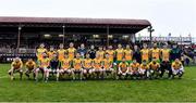 24 November 2019; The Corofin squad before the AIB Connacht GAA Football Senior Club Football Championship Final match between Corofin and Pádraig Pearses at Tuam Stadium in Tuam, Galway. Photo by Piaras Ó Mídheach/Sportsfile