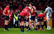 23 November 2019; JJ Hanrahan of Munster reacts at the final whistle during the Heineken Champions Cup Pool 4 Round 2 match between Munster and Racing 92 at Thomond Park in Limerick. Photo by Brendan Moran/Sportsfile