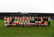 24 November 2019; The Garrycastle squad before the AIB Leinster GAA Football Senior Club Championship Semi-Final match between Garrycastle and Ballyboden St Endas at TEG Cusack Park in Mullingar, Westmeath. Photo by Ray McManus/Sportsfile
