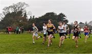 24 November 2019; Runners competing in the Boys U14 event during the Irish Life Health National Senior, Junior & Juvenile Even Age Cross Country Championships at the National Sports Campus Abbotstown in Dublin. Photo by Sam Barnes/Sportsfile