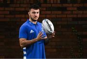 25 November 2019; Will Connors poses for a portrait at a Leinster Rugby press conference at Leinster Rugby Headquarters in UCD, Dublin. Photo by Ramsey Cardy/Sportsfile