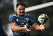 25 November 2019; Roman Salanoa during Leinster Rugby squad training at UCD in Dublin. Photo by Ramsey Cardy/Sportsfile