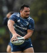 25 November 2019; Roman Salanoa during Leinster Rugby squad training at UCD in Dublin. Photo by Ramsey Cardy/Sportsfile