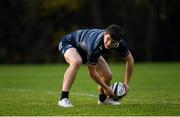 25 November 2019; Cormac Foley during Leinster Rugby squad training at UCD in Dublin. Photo by Ramsey Cardy/Sportsfile