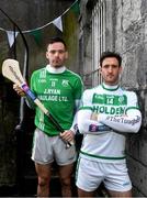 26 November 2019; Ballyhale Shamrocks and Kilkenny hurler Colin Fennelly, right, is pictured with St. Mullins and Carlow hurler Marty Kavanagh ahead of the AIB Leinster Senior Hurling Club Championship Final where they face St. Mullins of Carlow on Sunday December 1st at O’Moore Park, Portlaoise. AIB is in its 29th year sponsoring the GAA Club Championship and is delighted to continue to support the Junior, Intermediate and Senior Championships across football, hurling and camogie. For exclusive content and behind the scenes action throughout the AIB GAA & Camogie Club Championships follow AIB GAA on Facebook, Twitter, Instagram and Snapchat. Photo by Sam Barnes/Sportsfile