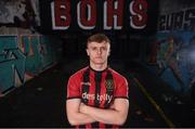 26 November 2019; JJ Lunney during the Bohemians FC 2020 jersey launch at Dalymount Park in Dublin. Photo by Eóin Noonan/Sportsfile