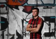 26 November 2019; Danny Grant during the Bohemians FC 2020 jersey launch at Dalymount Park in Dublin. Photo by Eóin Noonan/Sportsfile