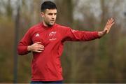 26 November 2019; Conor Murray during Munster Rugby squad training at University of Limerick in Limerick. Photo by Matt Browne/Sportsfile