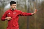 26 November 2019; Conor Murray during Munster Rugby squad training at University of Limerick in Limerick. Photo by Matt Browne/Sportsfile