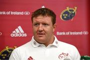 26 November 2019; Stephen Archer during a Munster Rugby squad press conference at University of Limerick in Limerick. Photo by Matt Browne/Sportsfile