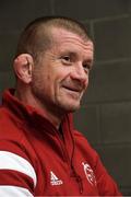 26 November 2019; Munster forwards coach Graham Rowntree during a Munster Rugby squad press conference at University of Limerick in Limerick. Photo by Matt Browne/Sportsfile