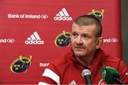 26 November 2019; Munster forwards coach Graham Rowntree during a Munster Rugby squad press conference at University of Limerick in Limerick. Photo by Matt Browne/Sportsfile