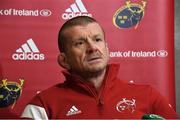 26 November 2019; Munster forwards coach Graham Rowntree during a Munster Rugby squad press conference at University of Limerick in Limerick. Photo by Matt Browne/Sportsfile