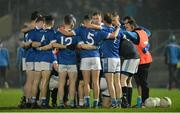 16 November 2019; Naomh Conaill players in a pre-match team huddle before the AIB Ulster GAA Football Senior Club Championship Semi-Final match between Clontibret and Naomh Conaill at Healy Park in Omagh. Photo by Oliver McVeigh/Sportsfile