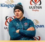 26 November 2019; Will Addison during an Ulster Rugby press conference at Kingspan Stadium in Belfast. Photo by John Dickson/Sportsfile