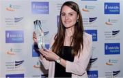 28 November 2019; Track and Field Athlete of the Year Ciara Mageean pictured with her award during the Irish Life Health National Athletics Awards 2019 at Crowne Plaza Hotel, Blanchardstown, Dublin. Photo by Sam Barnes/Sportsfile