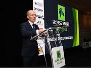 28 November 2019; Ronan Murphy, CEO of Horse Sport Ireland, at the HSI Rebrand Launch and Medal Reception 2019 at Killashee House Hotel in Naas, Co Kildare. Photo by Matt Browne/Sportsfile