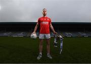 28 November 2019; Jordan Lowry of Éire Óg during the launch of the AIB Leinster GAA Club Finals at MW Hire O'Moore Park in Portlaoise, Co Laois. Photo by Stephen McCarthy/Sportsfile