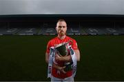 28 November 2019; Jordan Lowry of Éire Óg during the launch of the AIB Leinster GAA Club Finals at MW Hire O'Moore Park in Portlaoise, Co Laois. Photo by Stephen McCarthy/Sportsfile