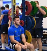 3 December 2019; Will Connors during a Leinster Rugby gym session at Leinster Rugby Headquarters in UCD, Dublin. Photo by Ramsey Cardy/Sportsfile
