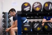 3 December 2019; Max Deegan during a Leinster Rugby gym session at Leinster Rugby Headquarters in UCD, Dublin. Photo by Ramsey Cardy/Sportsfile