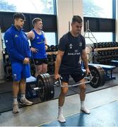 3 December 2019; Jonathan Sexton during a Leinster Rugby gym session at Leinster Rugby Headquarters in UCD, Dublin. Photo by Ramsey Cardy/Sportsfile