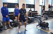 3 December 2019; Jonathan Sexton during a Leinster Rugby gym session at Leinster Rugby Headquarters in UCD, Dublin. Photo by Ramsey Cardy/Sportsfile