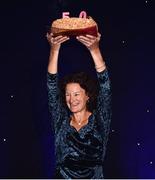 28 November 2019; Hall of Fame Award Winner Sonia O'Sullivan is presented with a birthday cake to mark her 50th birthday during the Irish Life Health National Athletics Awards 2019 at Crowne Plaza Hotel, Blanchardstown, Dublin. Photo by Sam Barnes/Sportsfile
