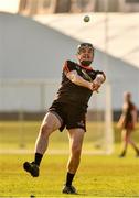 29 November 2019; Donegal's Declan Coulter of 2018 PwC All-Star during the PwC All Star Hurling Tour 2019 All Star game at Zayed Sport City in Abu Dhabi, United Arab Emirates. Photo by Ray McManus/Sportsfile