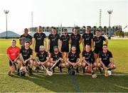 29 November 2019; The 2018 PwC All-Star team before the start of the PwC All Star Hurling Tour 2019 All Star game at Zayed Sport City in Abu Dhabi, United Arab Emirates. Photo by Ray McManus/Sportsfile