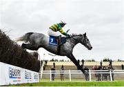 30 November 2019; Demi Plie, with Aine O'Connor up, jumps the last on their way to winning the Irish Stallion Farms EBF Mares Handicap Steeplechase on Day One of the Fairyhouse Winter Festival at Fairyhouse Racecourse in Ratoath, Meath. Photo by Seb Daly/Sportsfile