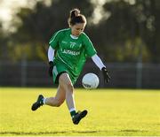 30 November 2019; Trina Duggan of Leinster during the Ladies Football Interprovincial Round 2 match between Connacht and Leinster at Kinnegad in Co Westmeath. Photo by Matt Browne/Sportsfile