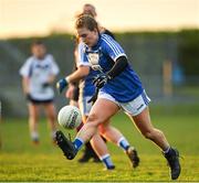 30 November 2019; Libby Coppinger of Munster in action against Connacht during the Ladies Football Interprovincial Final match between Munster and Connact at Kinnegad in Co Westmeath. Photo by Matt Browne/Sportsfile
