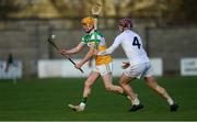 30 November 2019; Liam Langton of Offaly in action against Cathal Derivan of Kildare during the Kehoe Cup Round 1 match between Offaly and Kildare at St Brendan's Park in Birr, Co Offaly. Photo by Piaras Ó Mídheach/Sportsfile