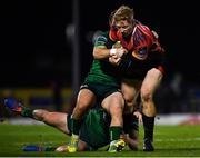 30 November 2019; Scott van Breda of Southern Kings is tackled by Caolin Blade of Connacht during the Guinness PRO14 Round 7 match between Connacht and Isuzu Southern Kings at The Sportsground in Galway. Photo by Eóin Noonan/Sportsfile