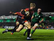 30 November 2019; Scott van Breda of Southern Kings on his way to scoring his side's second try during the Guinness PRO14 Round 7 match between Connacht and Isuzu Southern Kings at The Sportsground in Galway. Photo by Eóin Noonan/Sportsfile