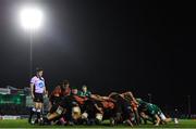 30 November 2019; Both teams contest a scrum during the Guinness PRO14 Round 7 match between Connacht and Isuzu Southern Kings at The Sportsground in Galway. Photo by Eóin Noonan/Sportsfile