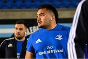 30 November 2019; Roman Salanoa of Leinster ahead of the Guinness PRO14 Round 7 match between Glasgow Warriors and Leinster at Scotstoun Stadium in Glasgow, Scotland. Photo by Ramsey Cardy/Sportsfile