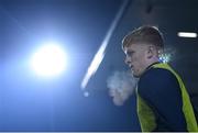 30 November 2019; Tommy O'Brien of Leinster ahead of the Guinness PRO14 Round 7 match between Glasgow Warriors and Leinster at Scotstoun Stadium in Glasgow, Scotland. Photo by Ramsey Cardy/Sportsfile