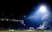 30 November 2019; Steam rises from a scrum during the Guinness PRO14 Round 7 match between Glasgow Warriors and Leinster at Scotstoun Stadium in Glasgow, Scotland. Photo by Ramsey Cardy/Sportsfile