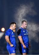 30 November 2019; Bryan Byrne, left, and Ed Byrne of Leinster during the Guinness PRO14 Round 7 match between Glasgow Warriors and Leinster at Scotstoun Stadium in Glasgow, Scotland. Photo by Ramsey Cardy/Sportsfile