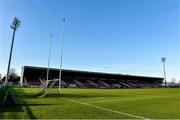 1 December 2019; A general view of the pitch before the AIB Ulster GAA Football Senior Club Championship Final match between Kilcoo and Naomh Conaill at Healy Park in Omagh, Tyrone. Photo by Oliver McVeigh/Sportsfile