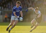 1 December 2019; Charles McGuinness of Naomh Conaill in action against Ryan McEvoy of Kilcoo during the AIB Ulster GAA Football Senior Club Championship Final match between Kilcoo and Naomh Conaill at Healy Park in Omagh, Tyrone. Photo by Oliver McVeigh/Sportsfile