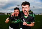 1 December 2019; Mark Cronin, left, and Brian Murphy of Nemo Rangers following the AIB Munster GAA Football Senior Club Championship Final match between Nemo Rangers and Clonmel Commercials at Fraher Field in Dungarvan, Waterford. Photo by Eóin Noonan/Sportsfile