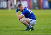 1 December 2019; A disappointed Nathan Byrne of Naomh Conaill after the AIB Ulster GAA Football Senior Club Championship Final match between Kilcoo and Naomh Conaill at Healy Park in Omagh, Tyrone. Photo by Oliver McVeigh/Sportsfile
