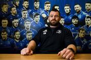 2 December 2019; Cian Healy poses for a portrait ahead of a Leinster Rugby press conference at Leinster Rugby Headquarters in UCD, Dublin. Photo by Ramsey Cardy/Sportsfile